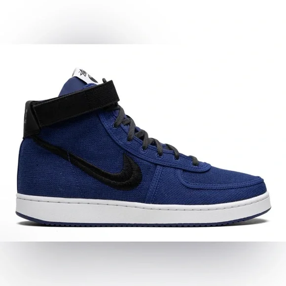 NEW Nike Vandal High SP "Stussy Deep Royal Blue" sneakers - Picture 10 of 12